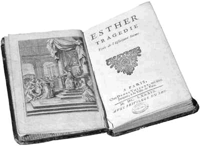 la page de titre d'Esther