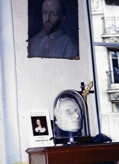 Le masque mortuaire de Blaise Pascal