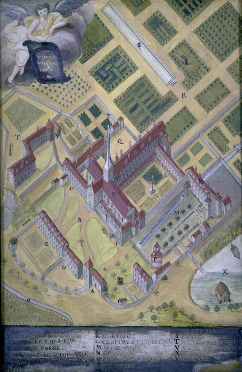 Plan de Port-Royal des Champs